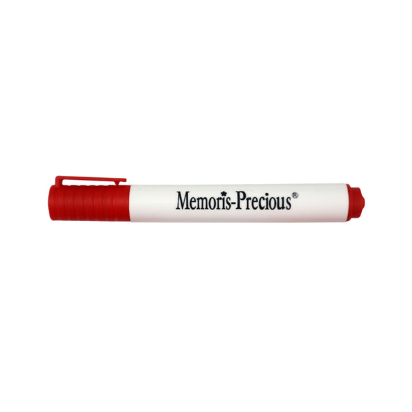 Memoris-Precious Marker pentru tablă, vârf teșit, 2-5 mm, roșu