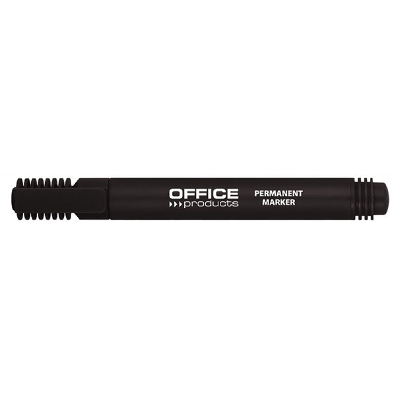Office Products Marker permanent, vârf rotund, 1-3 mm, negru
