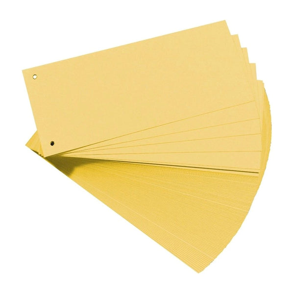 Exacompta Separatoare, color, 105 x 240 mm, galben