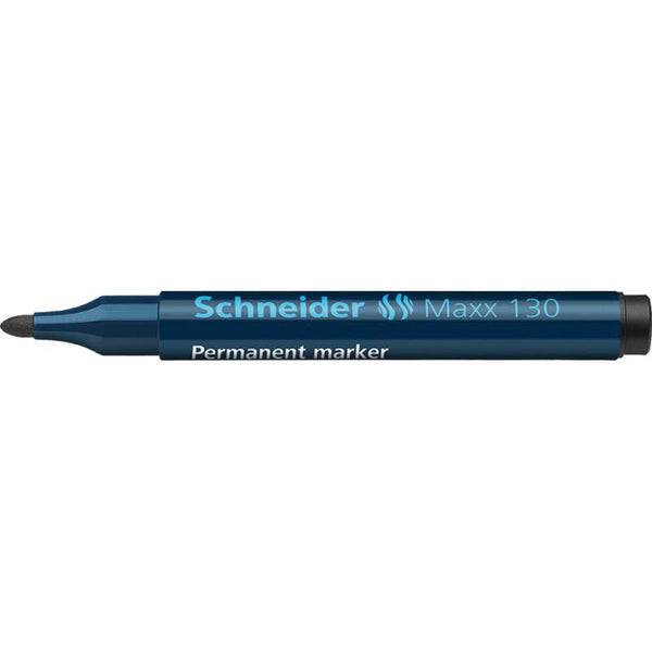 Schneider Marker permanent 130, varf rotund, 1-3 mm, negru