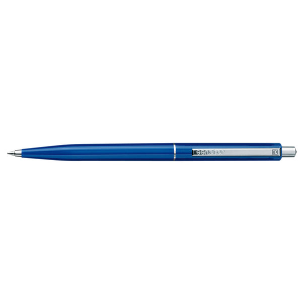 Senator Pix cu mecanism, Point Classic, 0.8 mm, plastic, albastru