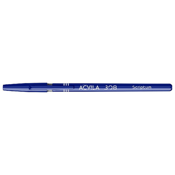 Acvila Pix fara mecanism, Scriptum 308, varf 1 mm, scriere albastra