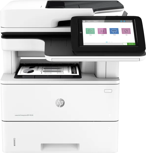 Multifunctional laser HP LaserJet Enterprise MFP M528dn, format A4, Monocrom, Duplex, USB/LAN/Wi-Fi