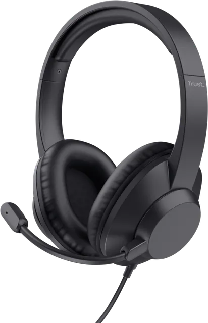 Casti Head-band Trust Ayda Max, Wired, Negru (TR-25460)