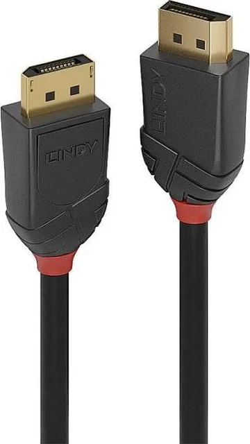 Cablu Lindy DisplayPort 2.1 54G, DisplayPort/ DisplayPort, 2m, Negru