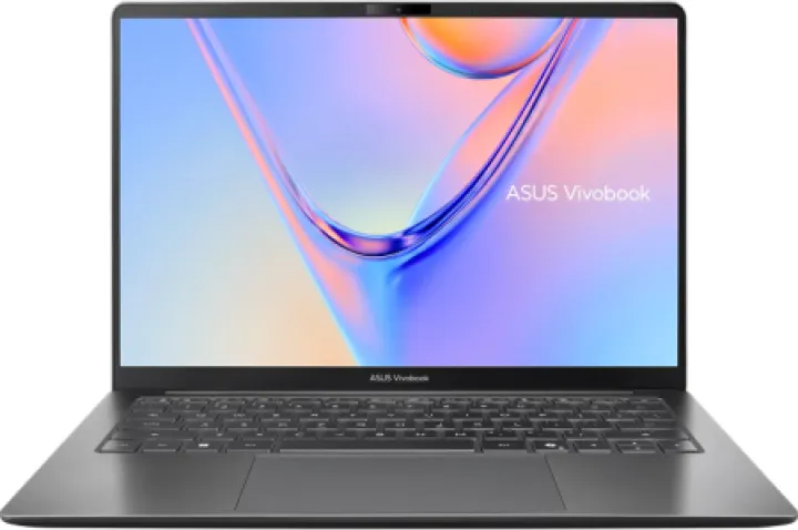 Laptop Consumer ASUS Vivobook S14, cu procesor Intel Core 7 350, 14'' IPS, 8 GB LPDDR5x, 512 GB
