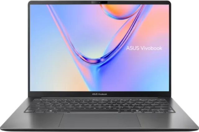 Laptop Consumer ASUS Vivobook S14, cu procesor Intel Core 7 350, 14'' IPS, 8 GB LPDDR5x, 512 GB