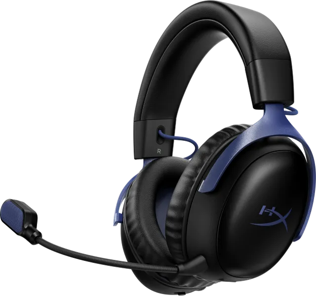 Casti Gaming Over-ear HyperX Cloud III S WL BK BLU, Wireless, Mov
