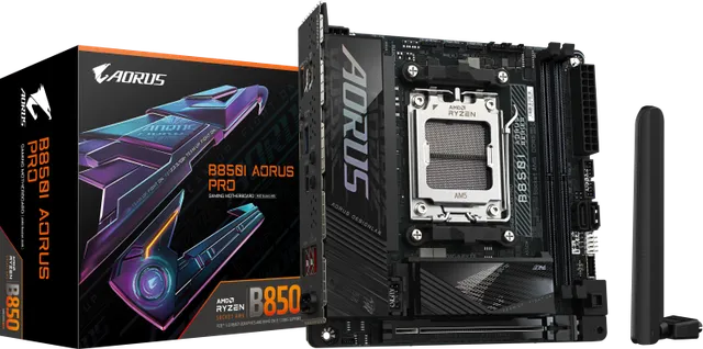 Placa de baza Gigabyte B850I Aorus PRO, Socket AM5, DDR5, Mini-ITX