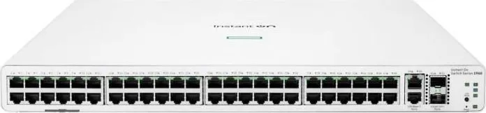 HPE Networking Instant On Switch 48p Gigabit 2p 10GBT 2p SFP+ 1960