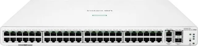 HPE Networking Instant On Switch 48p Gigabit 2p 10GBT 2p SFP+ 1960