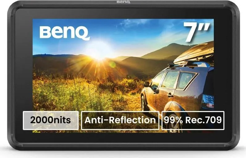 Monitor Consumer BenQ PVS7, 7", 1920 x 1080 pixeli, Black