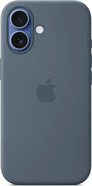 iPhone 17 Silicone Case with MagSafe - Anchor Blue