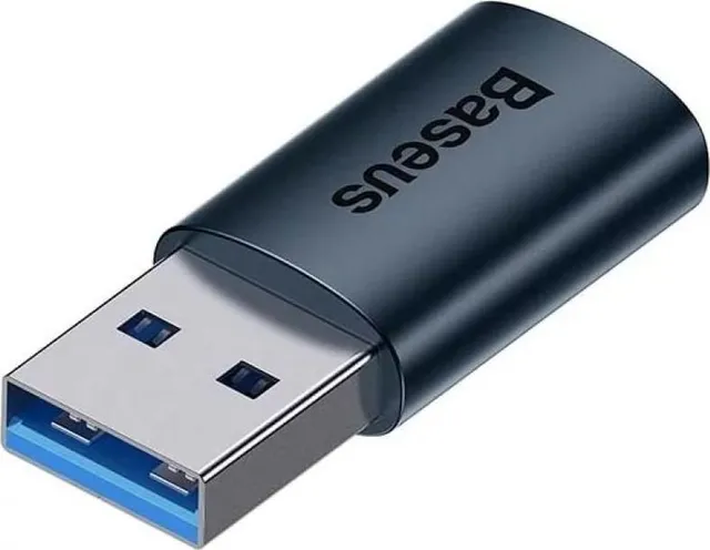 Adaptor Baseus Ingenuity Series Mini OTG, USB C/ USB A, Negru