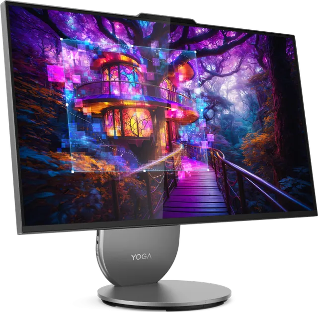 All-in-One Consumer Lenovo Yoga AIO 27IAH10 cu procesor Intel Core Ultra 5 125H pana la 4.5GHz, 27", QHD, IPS