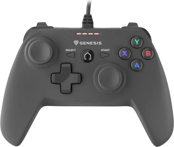 Controller cu fir Genesis Mangan P58, interfata USB, numar butoane 12, lungime cablu 180 cm