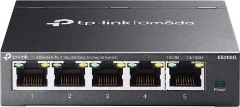 Switch TP-LINK Omada 5-Port Gigabit Easy Managed Switch, 5 porturi