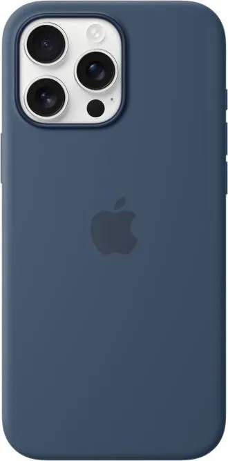 iPhone 16 Pro Max Silicone Case with MagSafe - Denim