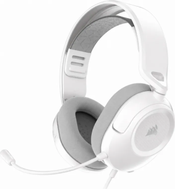Casti Gaming Over-ear Corsair HS35 v3, Cu Fir, Alb