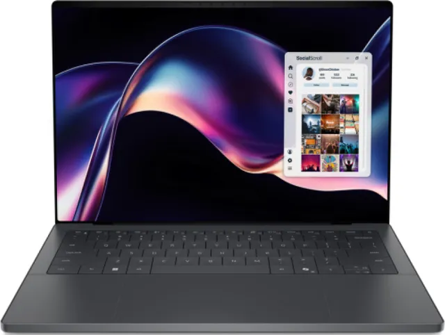 Laptop Consumer DELL XPS 14, cu procesor Intel Core Ultra X7 358H, 14'' OLED, Intel Arc B390, Windows 11 Pro