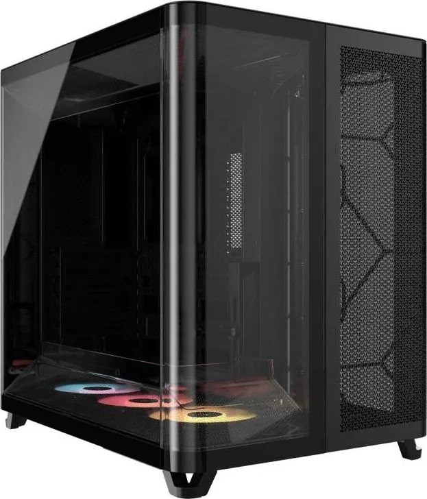 Carcasa Corsair AIR 5400 RS-R ARGB, RGB, Mid Tower, Black