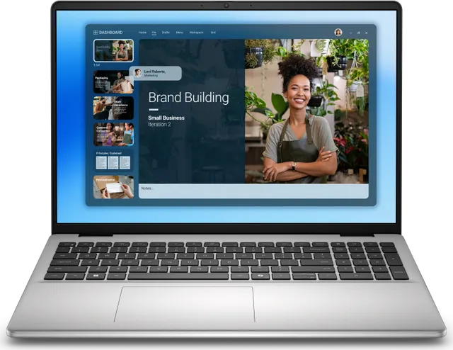 Laptop SMB DELL DC16251, cu procesor Intel Core 5 120U, 16'', WVA, 16 GB DDR5, 512 GB, Intel Graphics