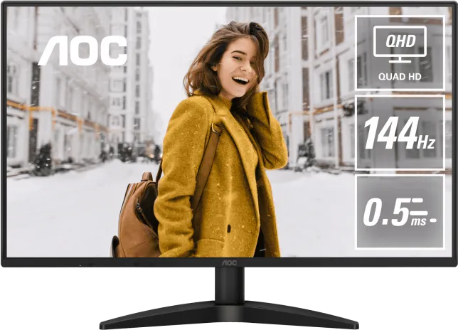 Monitor Gaming AOC Q27B36X, 27", 2560 x 1440 pixeli, Black