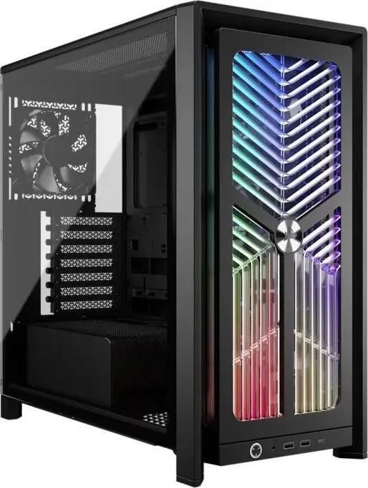 Carcasa Corsair 4000X RS, RGB, Mid Tower, Black