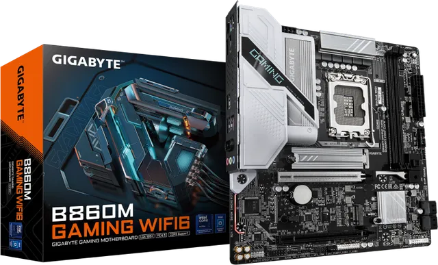 Placa de baza Gigabyte B860M Gaming WIFI6, Socket 1851, DDR5, Micro-ATX