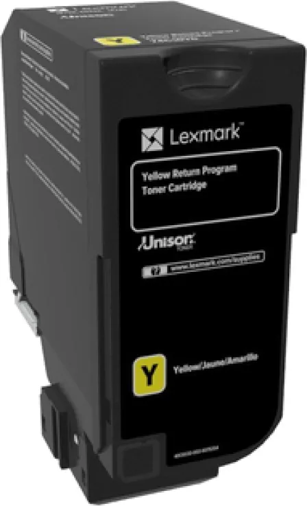 Toner Lexmark 74C20Y0, Yellow
