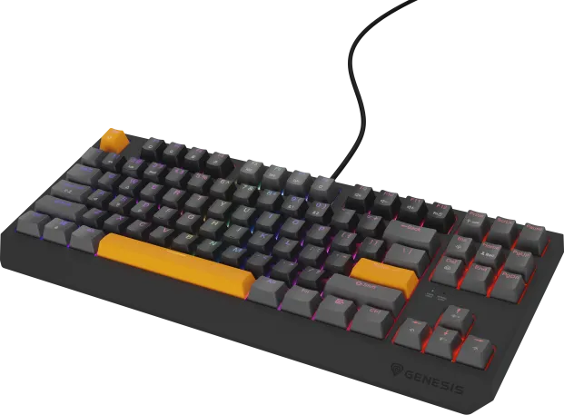 Tastatura Mecanica Gaming Genesis Thor 230 TKL, RGB, USB