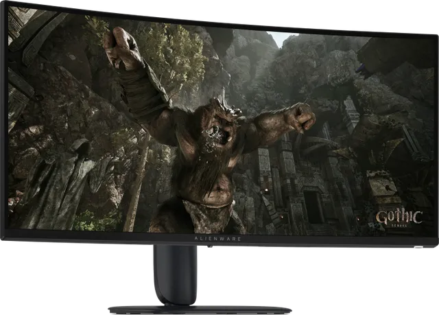 Monitor Commercial Alienware AW3426DWM, 34", 3440 x 1440 pixeli, Black