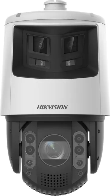 Camera de supraveghere IP TandemVu 6+4MP 32X ColorVu & IR Acusense & PTZ Hikvision DS-2SE7C432MWG-EB/26(F0)