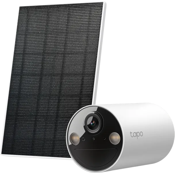 TPL Solar-Powered Security Camera Kit TC82, 1/2.8" Progressive Scan CMOS Starlight Sensor