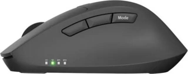 Mouse Wireless Natec Kite, 4000 dpi, Negru