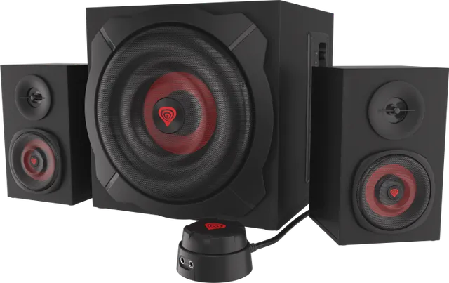 Genesis Helium 610BT, negru/rosu