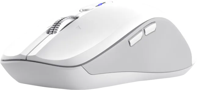 Mouse Wireless Trust Ferro Hyperscroll, 3200 dpi, alb