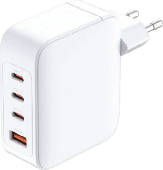 Incarcator Retea D-Link 140W GaN Charger, 140 W, 3 porturi, Alb