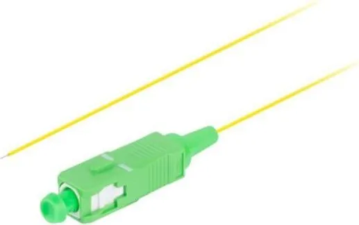Pigtail fibr SM Lanberg FP-SCAP-SE11-0020-YE, SC/APC, 2 m, Galben