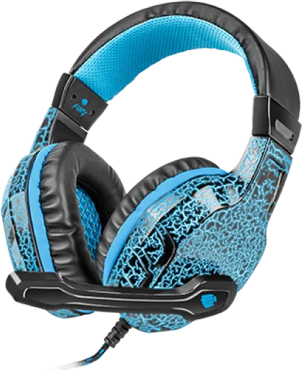 Casti Gaming Head-band FURY Hellcat, Wired, Albastru