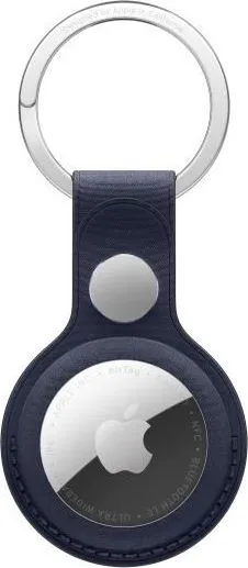 AirTag FineWoven Key Ring – Navy