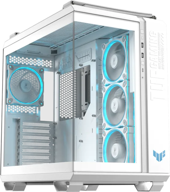 Carcasa ASUS TUF Gaming GT502 Horizon TG ARGB White, RGB, Mid Tower, White