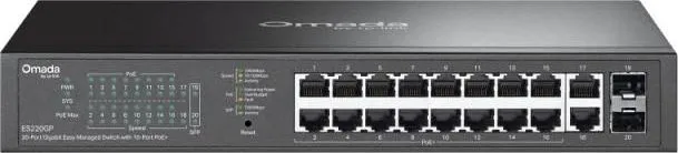 Switch TP-LINK Gigabit ES220GP, 18 porturi