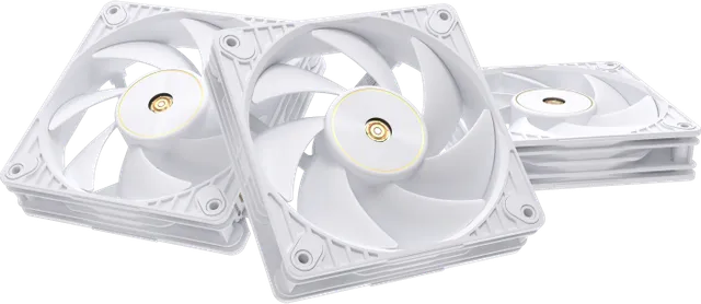 Ventilator Carcasa ASUS ProArt PF120 Fan PWM White 3in1, 12 cm, 3000 RPM, 3 ventilatoare