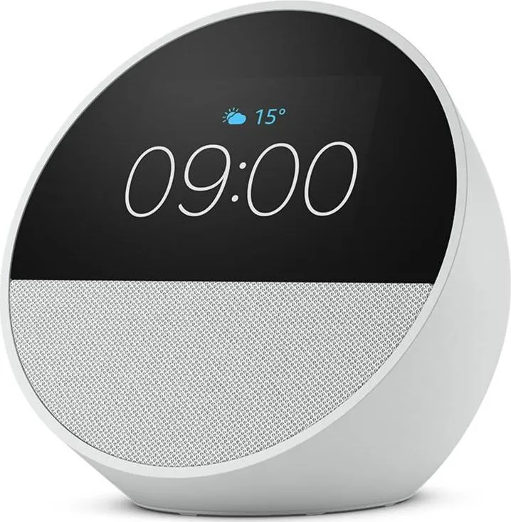 Amazon Echo Spot, Glacier White