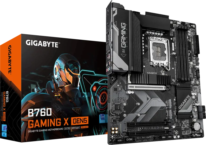 Placa de baza Gigabyte B760 Gaming X GEN5, Socket 1700, DDR5, ATX