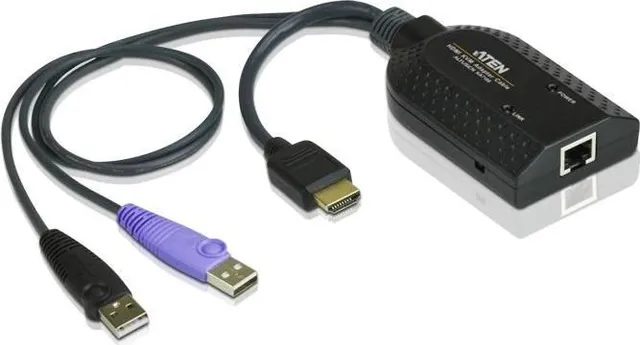 Adaptor KVM USB HDMI ATEN KA7168-AX. Tastatură de