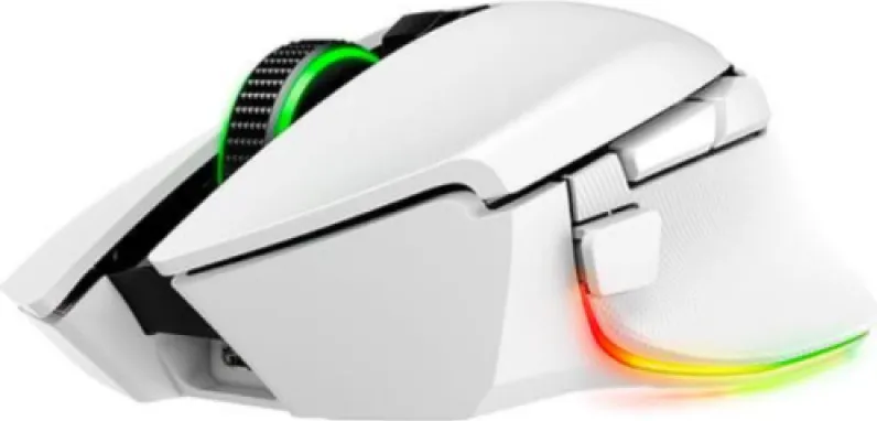 Mouse Gaming Wireless Razer Basilisk V4 Pro, 50000 dpi, Alb