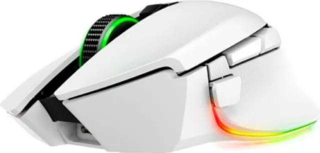 Mouse Gaming Wireless Razer Basilisk V4 Pro, 50000 dpi, Alb