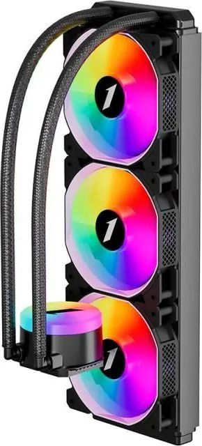 Cooler Procesor 1STPLAYER Thunderstorm TS2 360, Lichid, 12 cm, 3 ventilatoare